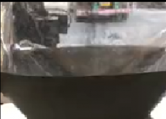 滾齒屑集中脫油現場